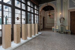 Exhibition view: Gunther Förg, 'Förg in Venice', Palazzo Contarini Polignac (11 May–23 August 2018). Collateral Event at the 58th International Art Exhibition – la Biennale di Venezia 'May You Live in Interesting Times' (11 May–24 November 2019). © Estate Günther Förg, Suisse. Courtesy the estate and Hauser & Wirth. Photo: Lorenzo Palmieri. 